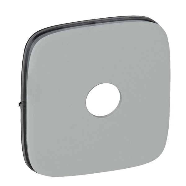 Лицевая панель для переключателя со встроенным датчиком движения Valena ALLURE Legrand, алюминий