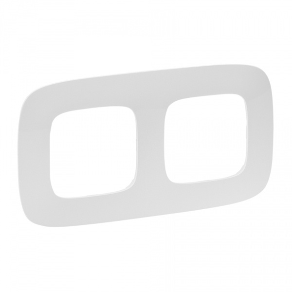 Рамка Legrand Valena ALLURE 2 поста универсальная белый