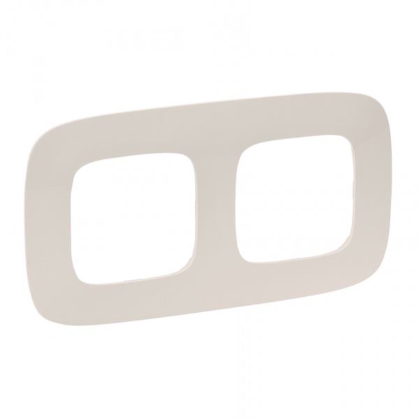 Рамка Legrand Valena ALLURE 2 поста универсальная слоновая кость (бежевый)