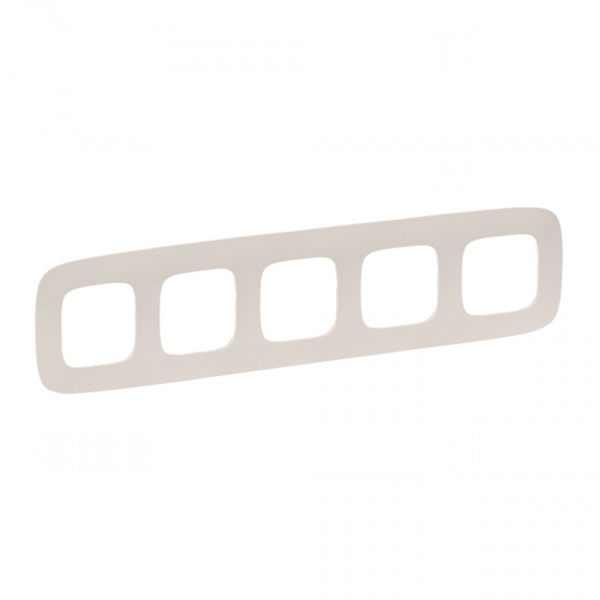 Рамка Legrand Valena ALLURE 5 постов универсальная слоновая кость (бежевый)