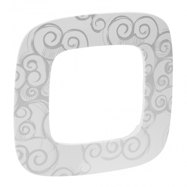 Рамка Legrand Valena ALLURE 1 пост универсальная нарцисс хром