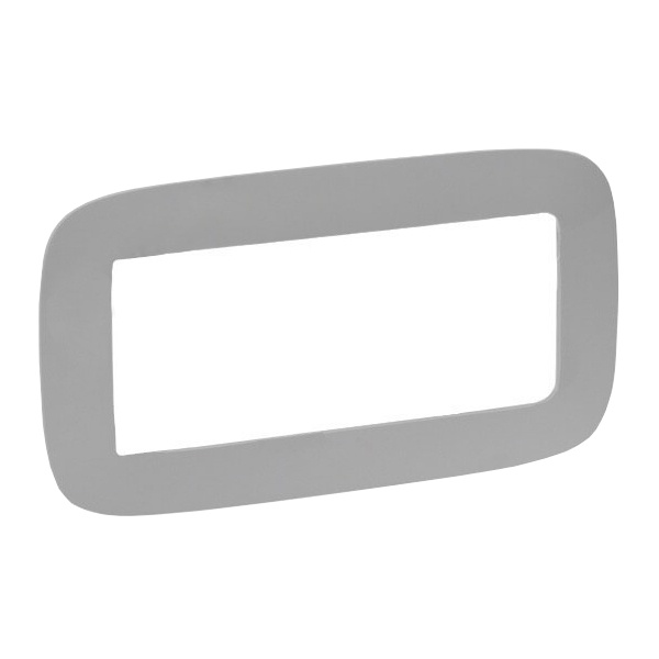 Рамка Legrand Valena ALLURE.5 модулей алюминий