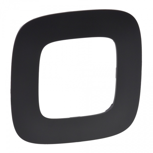 Рамка Legrand Valena ALLURE 1 пост универсальная матовый черный