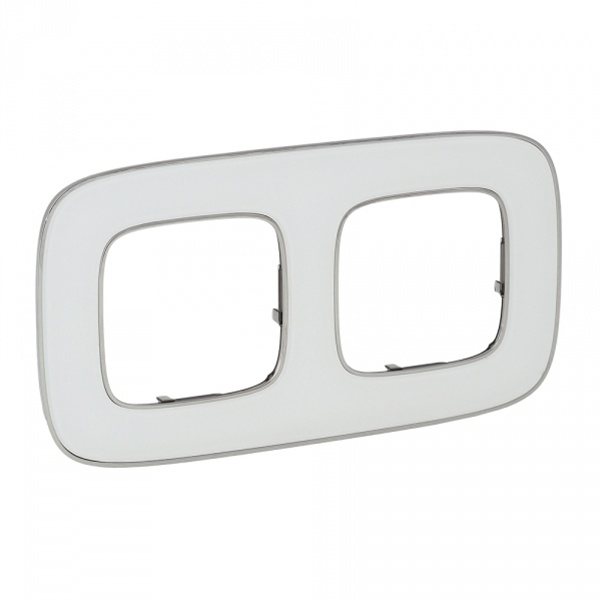 Рамка Legrand Valena ALLURE 2 поста универсальная зеркало