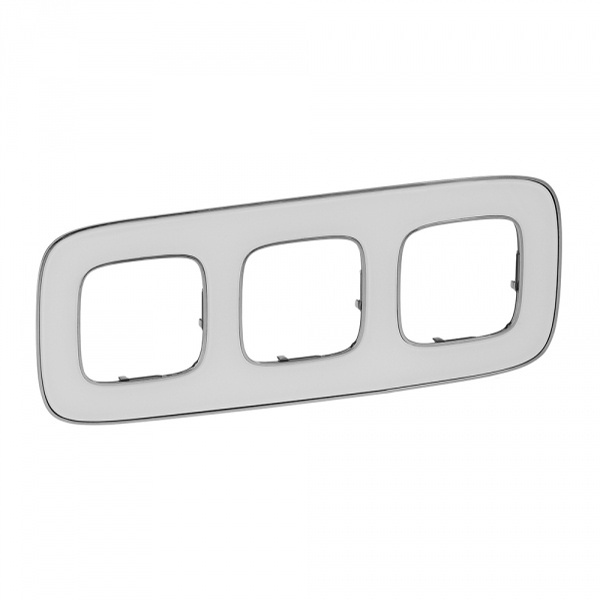 Рамка Legrand Valena ALLURE 3 поста универсальная зеркало