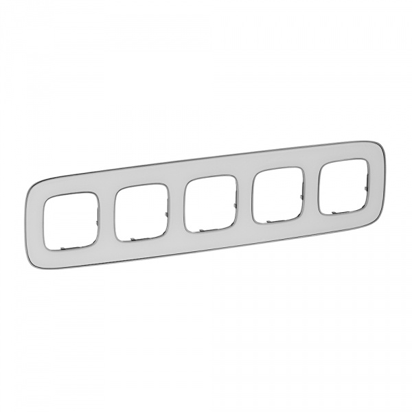 Рамка Legrand Valena ALLURE 5 постов универсальная зеркало