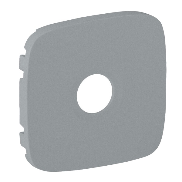 Лицевая панель для розеток ТВ Valena ALLURE Legrand, алюминий