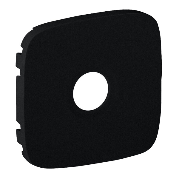 Лицевая панель для розеток ТВ Valena ALLURE Legrand, антрацит