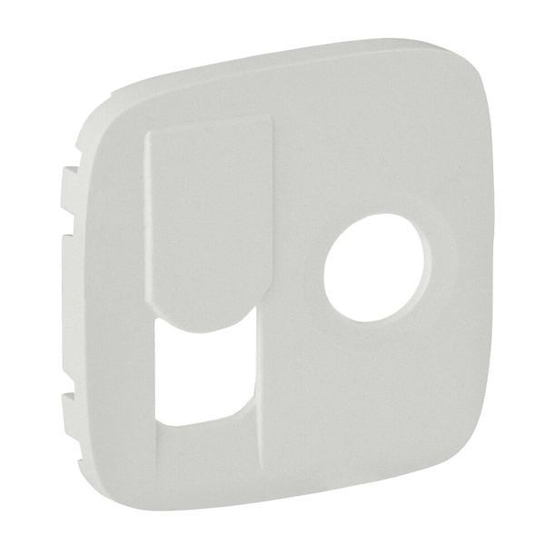 Лицевая панель розетки TV-RJ45 Valena ALLURE Legrand, жемчуг