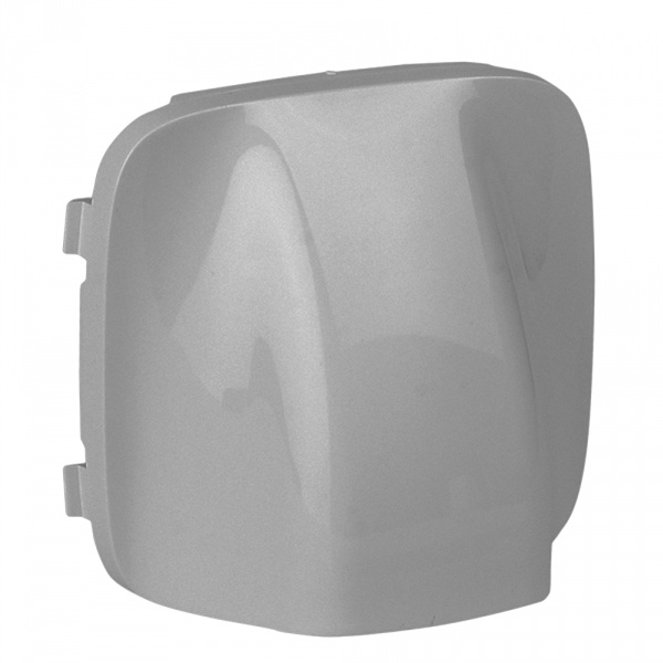 Лицевая панель для вывода кабеля Valena ALLURE Legrand, алюминий