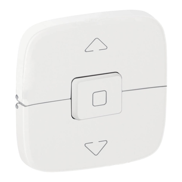 Лицевая панель для выключателя жалюзи и рольставней Valena ALLURE Legrand, белый