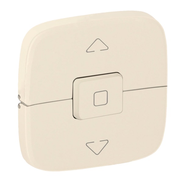 Лицевая панель для выключателя жалюзи и рольставней Valena ALLURE Legrand, слоновая кость (бежевый)