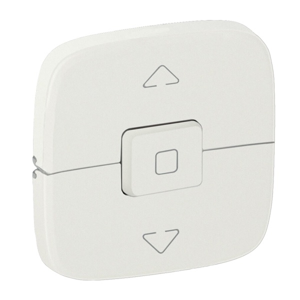 Лицевая панель для выключателя жалюзи и рольставней Valena ALLURE Legrand, жемчуг