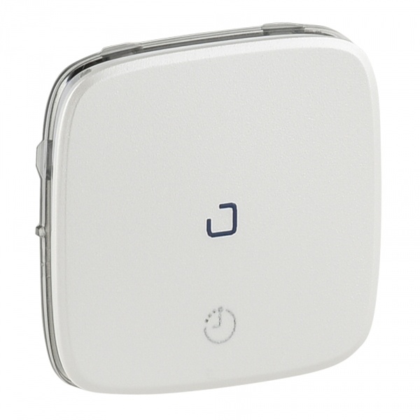 Лицевая панель для выключателя с выдержкой времени 2-канального Valena ALLURE Legrand, жемчуг