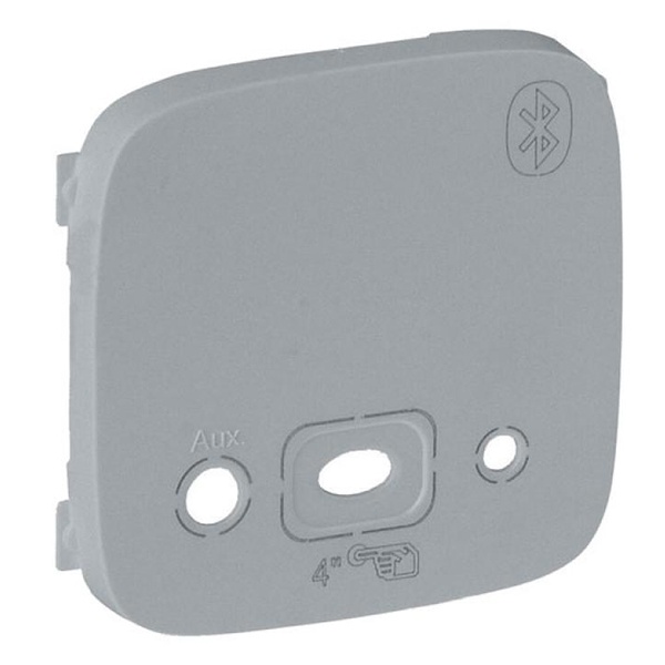 Лицевая панель для модуля Bluetooth Valena ALLURE Legrand, алюминий