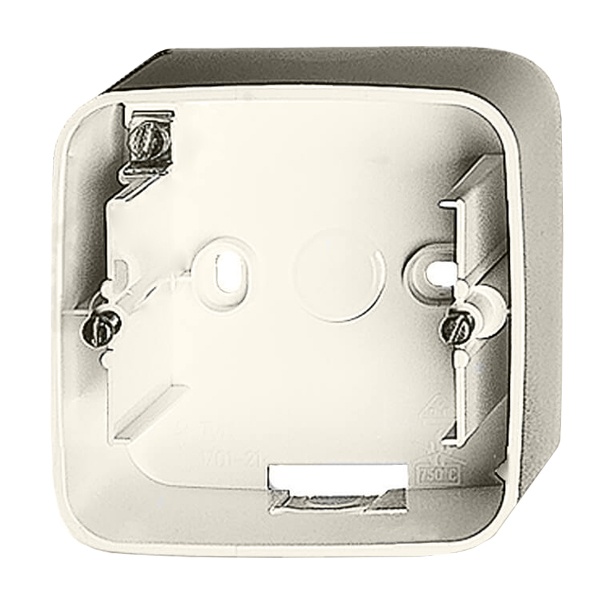 Коробка Legrand Valena ALLURE для накладного монтажа 1-постовая слоновая кость (бежевый)