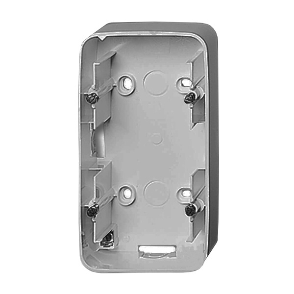 Коробка Legrand Valena ALLURE для накладного монтажа 2-постовая алюминий