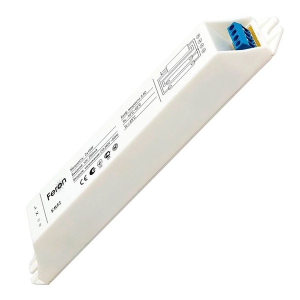 Балласт электронный Feron 2x18W 190x33x25mm EB52