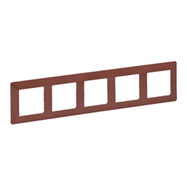 Рамка Legrand Valena LIFE 5 постов универсальная терракота