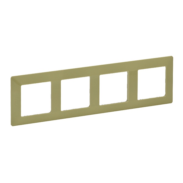 Рамка Legrand Valena LIFE 4 поста универсальная лайм