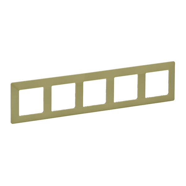 Рамка Legrand Valena LIFE 5 постов универсальная лайм