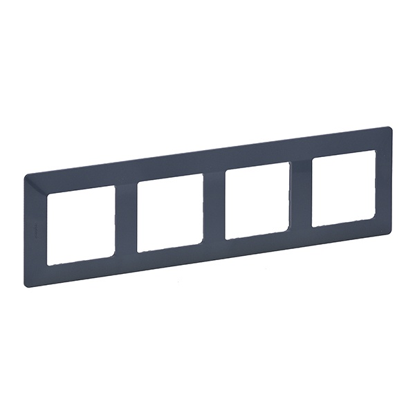Рамка Legrand Valena LIFE 4 поста универсальная лазурь