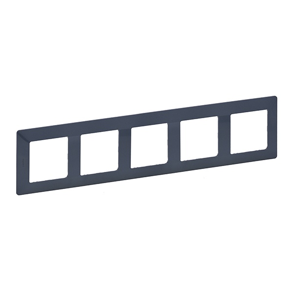 Рамка Legrand Valena LIFE 5 постов универсальная лазурь