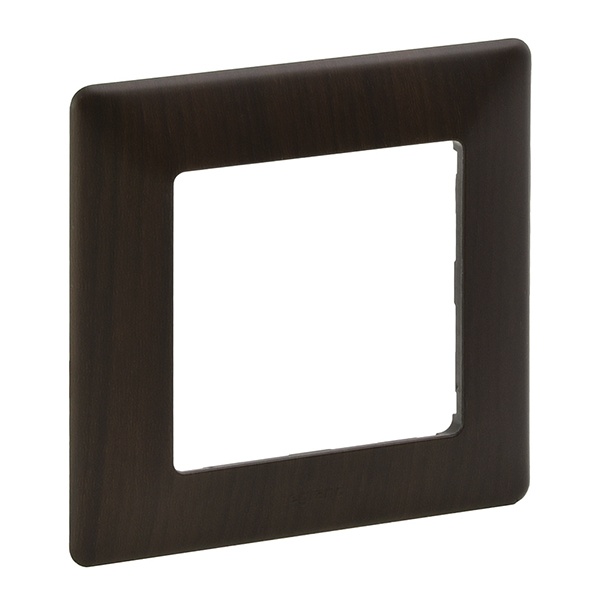 Рамка Legrand Valena LIFE 1 пост универсальная темное дерево
