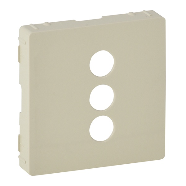 Лицевая панель для розетки RCA Valena LIFE Legrand, слоновая кость (бежевый)