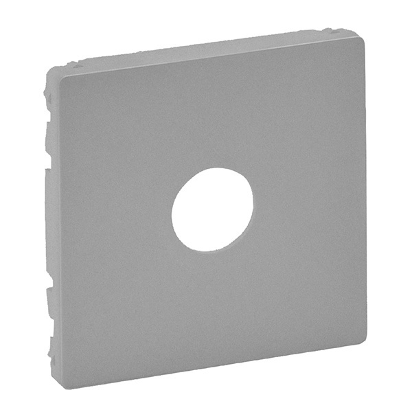 Лицевая панель для розеток ТВ Valena LIFE Legrand, алюминий