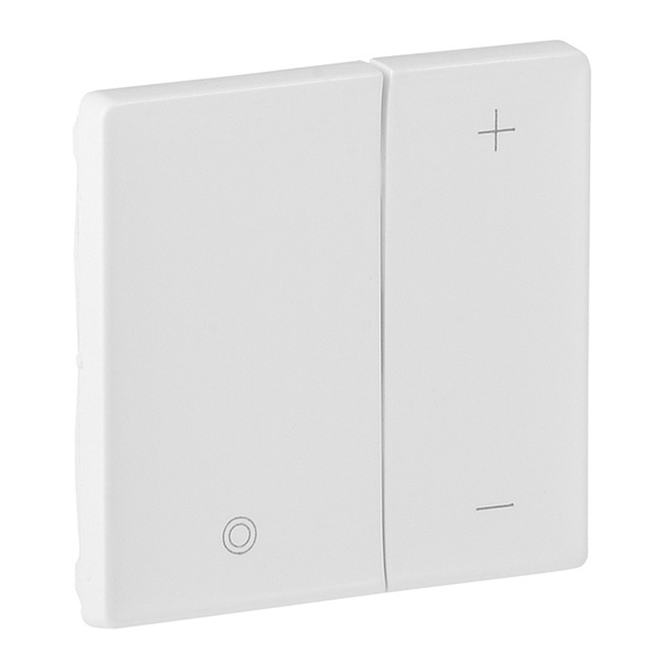 Лицевая панель для кнопочного светорегулятора Valena LIFE Legrand, белый