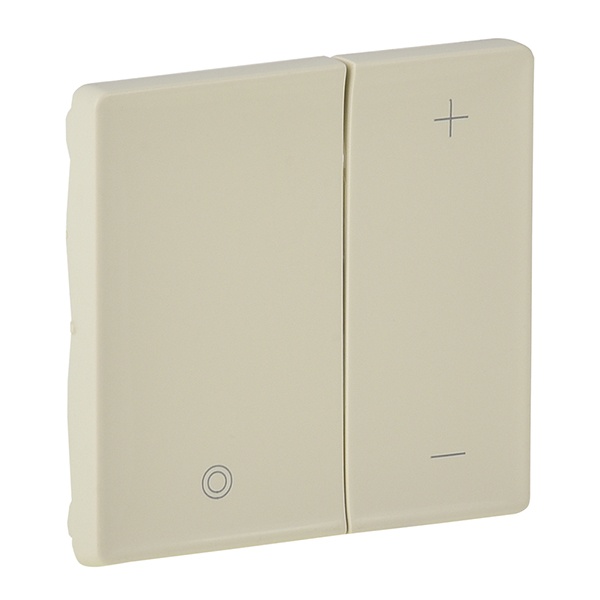 Лицевая панель для кнопочного светорегулятора Valena LIFE Legrand, слоновая кость (бежевый)