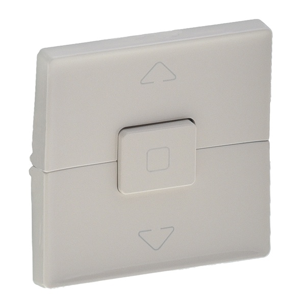 Лицевая панель для выключателя жалюзи и рольставней Valena LIFE Legrand, слоновая кость (бежевый)