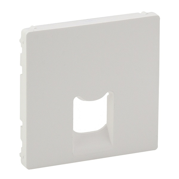 Лицевая панель для одиночных телефонных/информационных розеток Valena LIFE Legrand, белый