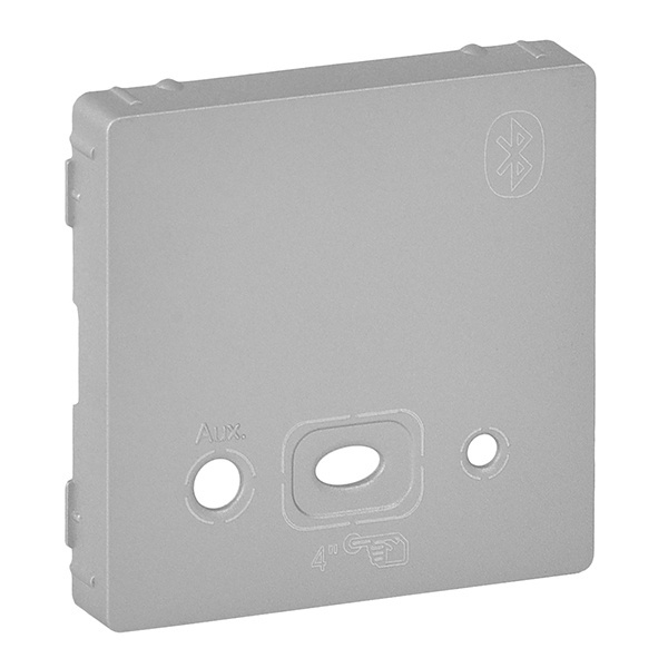 Лицевая панель для модуля Bluetooth Valena LIFE Legrand, алюминий