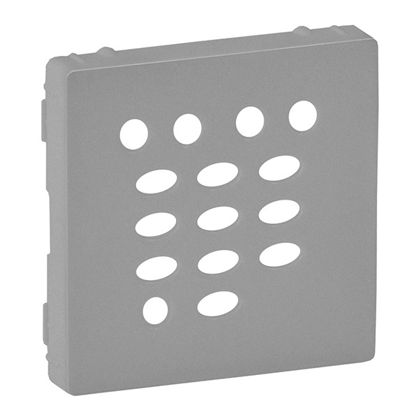 Лицевая панель для модуля расширения тюнера FM Valena LIFE Legrand, алюминий