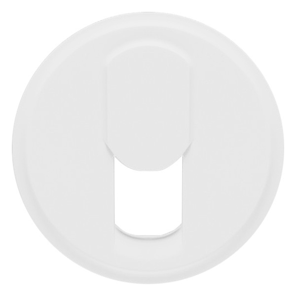 Накладка телефонной розетки Legrand Celiane белая