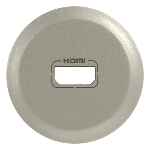 Накладка аудио-видео розетки Legrand Celiane HDMI титан