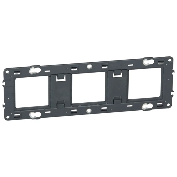 Суппорт Legrand Batibox 6-8 модулей/3 поста (Mosaic/Celiane)