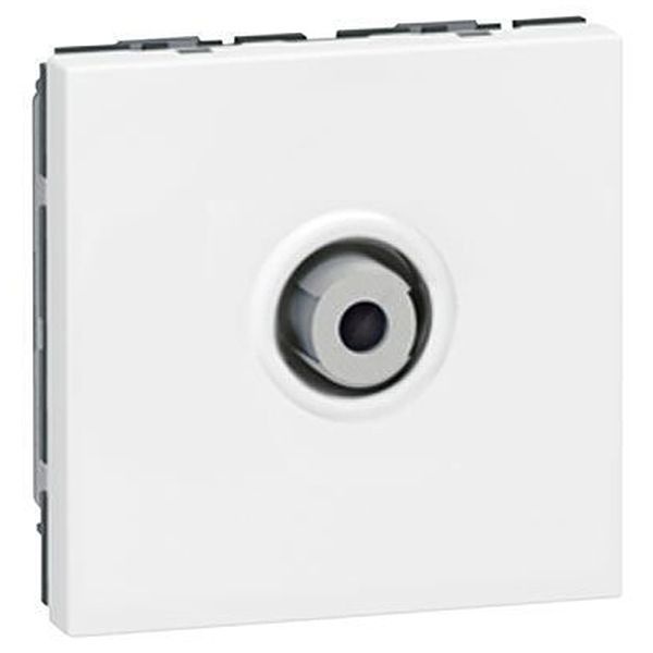 Розетка TV Legrand Mosaic тип F 0-2400 МГц 2 модуля