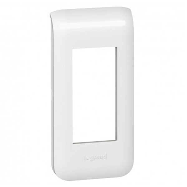 Рамка Legrand Mosaic 1 модуль белая
