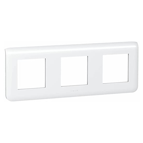Рамка Legrand Mosaic 3х2 модуля горизонтальная белая