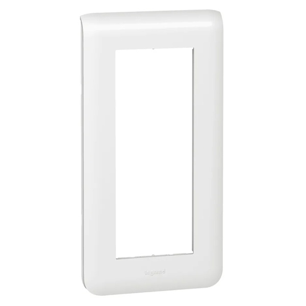 Рамка Legrand Mosaic 5 модулей вертикальная белая