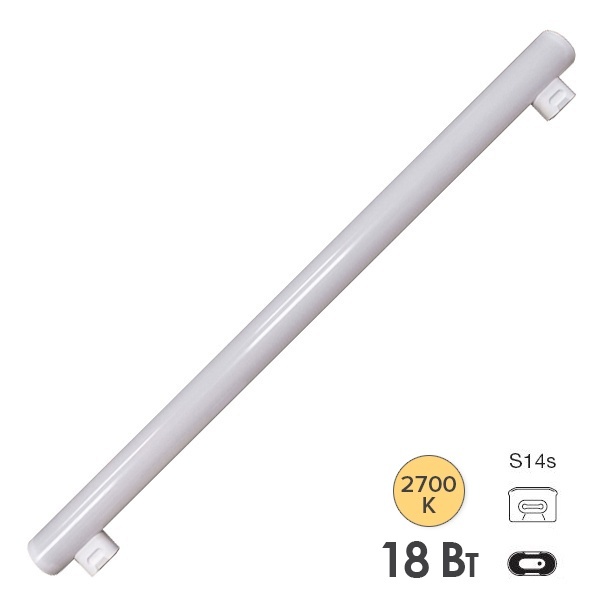 Лампа светодиодная Foton FL-LEDnear 18W 2700K 220V 2S14s 1800lm 1000x48mm