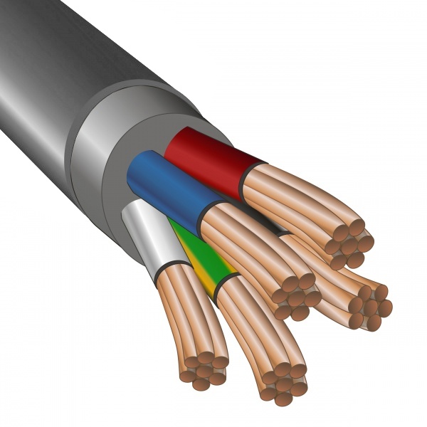 Кабель силовой Конкорд NYM 5х16 медный круглый ГОСТ 31996
