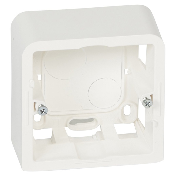 Коробка для накладного монтажа Legrand Mosaic 2 модуля высота 30мм