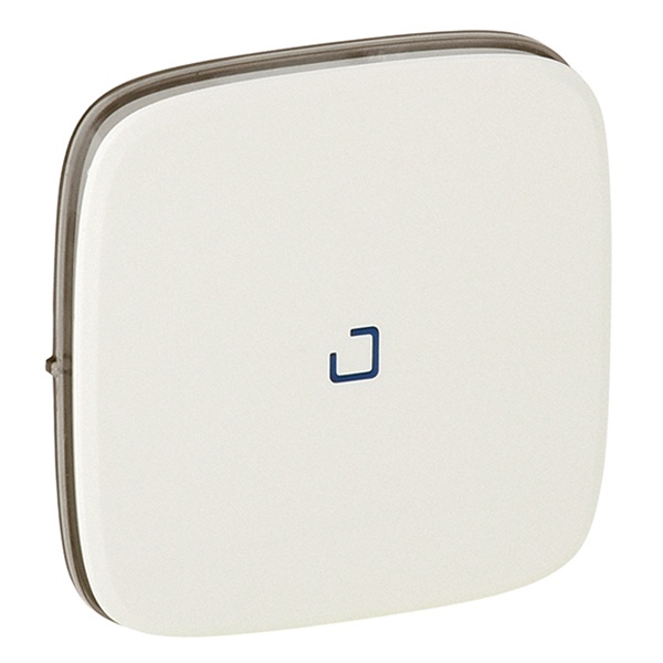 Лицевая панель для выключателя с подсветкой Valena ALLURE Legrand, жемчуг