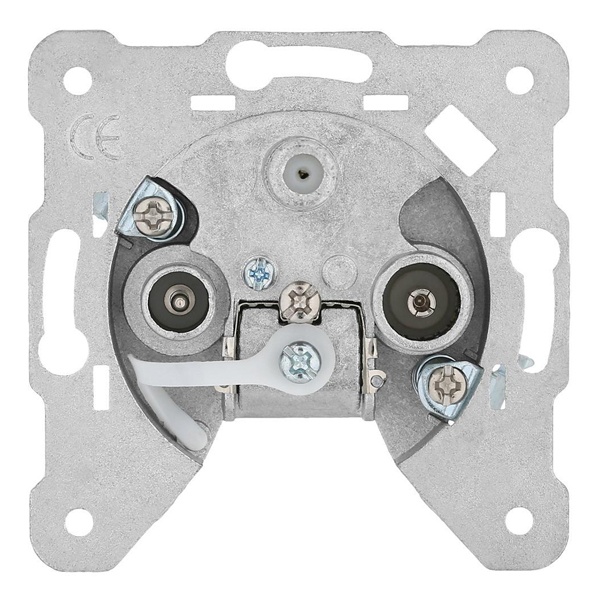 Механизм розетки Экопласт TV+FM оконечный Flat