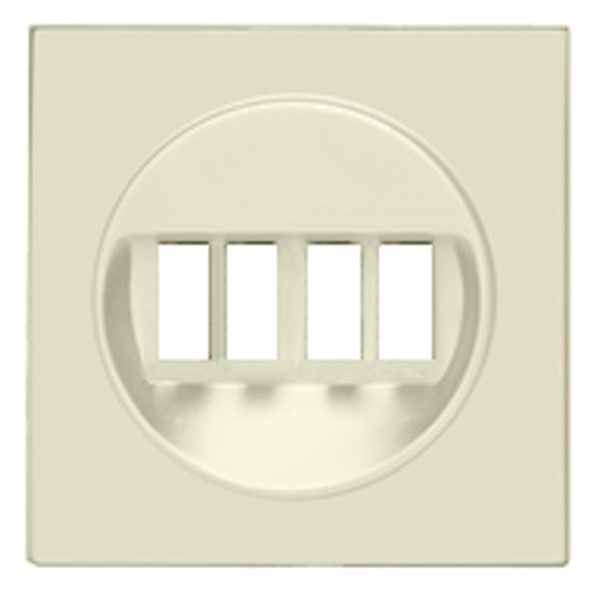 Накладка аудио-розетки Экопласт LK60, бежевый