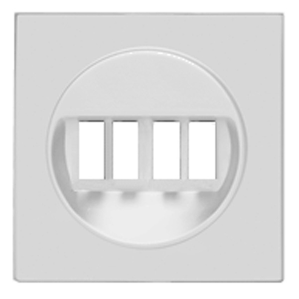 Накладка аудио-розетки Экопласт LK60, белый